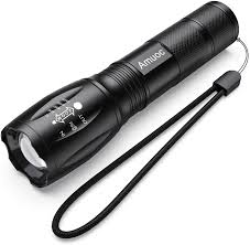 Flashlights Led Tactical Flashlight S1000 High Lumen 5 Modes Zoomable Water Resistant Handheld Light Best Camping Outdoor Hiking Flashlights Gift Giving Emergency Batteries Not Included Amazon Com