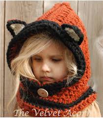 Crochet Fox Cowl
