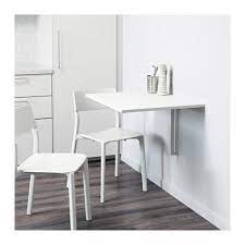 norberg ノールベリ 壁取り付け式ドロップリーフテーブル ホワイト ikea ドロップリーフテーブル インテリア 家具 壁付デスク