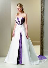 Wedding Dress With Purple Back But Orange Instead Of Purple Purple Wedding Dress Purple Bridesmaid Dresses Perfect Wedding Dress