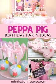 Planning a peppa pig birthday? Peppa Pig Birthday Party Ideas Mimi S Dollhouse