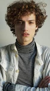 Serge Rigvava Model Curly Hair Styles Colored Curly Hair Boys With Curly Hair