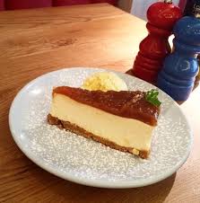 The Real Greek On Twitter Caramel Pecan Cheesecake For Dessert At Trg Made With Pecans From The Aegean Makes It Taste All The Better Http T Co Nyoytjzkvx