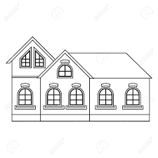 I am interested to know if it is possible to draw polygons of the outlines of houses and buildings from aerial imagery similar to what is visible on google maps. City Small Houses Outline Drawing Royalty Free Cliparts Vectors And Stock Illustration Image 137682150