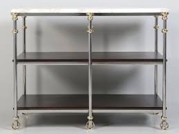 Our quality and customer service speaks for itself. French Industrial Style Stainless And Brass Kitchen Island In Any Dimension For Sale At 1stdibs