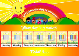 The song was the band's seventh number 1 single on the billboard hot 100, a run of us chart success achieved in just over a year. Days Of The Week Flashcards Free Printable Flashcards Posters