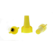 Ideal 451 Yellow Wing Nut Wire Connectors 100 Pack