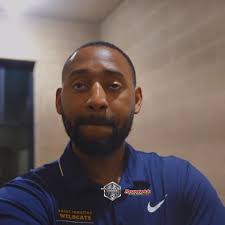 Saint Ignatius Wildcats coach Cam Joyce after their 66-51 win over Lutheran  East. Brought to you by Brunswick Auto Mart.