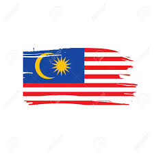 Malaysian flag icons vector noun. Malaysia Flag Vector Illustration On A White Background Royalty Free Cliparts Vectors And Stock Illustration Image 93018420