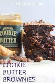Cookie Butter Brownies Butter Cookies Butter Cookies Recipe Dessert Recipes