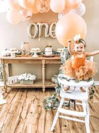 Baby Girl Birthday Fall 47 Ideas Girl Birthday Themes 1st Birthday Party For Girls Fall Baby Birthday Party