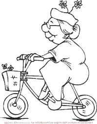 Malvorlage Oma Fahrt Fahrrad Malvorlagen Desenho Passo A Passo Desenhos