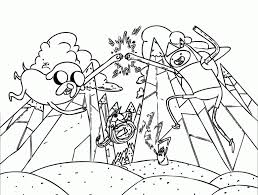 More cartoon characters coloring pages. Adventure Time Coloring Lesson Kids Coloring Page Coloring Lesson Free Printables And Coloring Pages For Kids