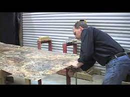 Formica 5 ft x 12 ft laminate sheet in white ice granite with matte finish 094761258512000 the home depot. Diy Laminate Countertop And Bevel Edge Trim Youtube