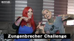 Zungenbrecher Challenge | Bonnie-Stylez - YouTube