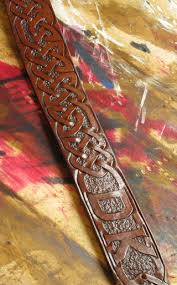 Leather carving leather art custom leather leather design leather tooling leather belts tooled leather leather wallet cowboy shop. Design And Make Celtic Knotwork Leather Belt 4 Steps With Pictures Instructables