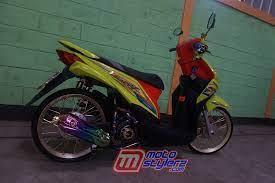 Modifikasi honda beat fi terkeren ( modifikasi stiker. 29 Modifikasi Beat Fi Harian Paling Top