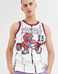 Cbssports.com offers an array of official team jerseys, from current swingman styles to. Mitchell Ness Toronto Raptors Vince Carter Swingman Jersey In White Asos