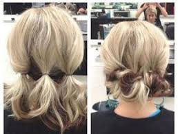Short Hair Updos How To Style Bobs Lobs Tutorials Peinados Poco Cabello Peinados Pelo Corto Peinados Cabello Corto