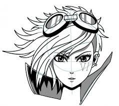 how to draw vi enforcer from league of legends manga drawing legend drawing drawings