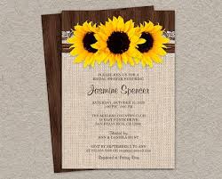 Rustic Country Sunflower Bridal Shower By Idesignstationery Sunflower Wedding Invitations Rustic Sunflower Wedding Wedding Invitations Rustic