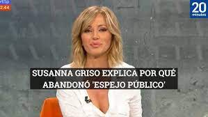 SUSANNA GRISO ABANDONA de nuevo 'Espejo Público' a mitad de programa y  cuenta por qué - YouTube
