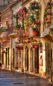 Taormina Balcony Photograph By Michael Berry Sicily Italy Beautiful Streets Taormina Sicily