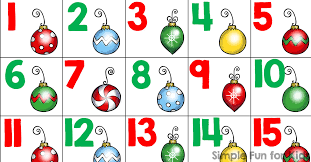 We did not find results for: Christmas Countdown Day 6 Christmas Ornament Number Cards 1 20 Simple Fun For Kids
