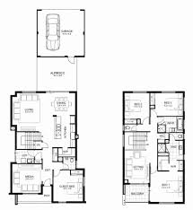 The middle level of the house plan often contains the living and dining area, the upper level holds the bedrooms, and the lower lever typically features a finished family room and garage. 4 Bedroom Home Design Double Storey House Plan Wave Dubai Khalifa