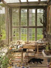Outdoor Bohemian Style Decoration Veranda Terrasse Verriere Jardin D Hiver