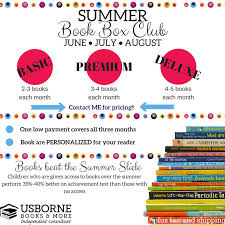 Book Box Book Subscription Usborne Books Summer Slide Summer Books Literacy Reading Usborne Books Consultant Usborne Books Summer Books