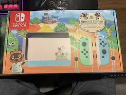 Now On Ebay Nintendo Switch Animal Crossing Special Edition Console Gaming Gamer Nowplayin In 2020 Nintendo Switch Animal Crossing Animal Crossing Nintendo Switch