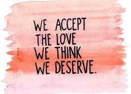 Let's take jessica as an example. We Accept The Love We Think We Deserve By Alex Wu P S I Love You