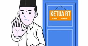 Kegiatan / acara tempat keterangan; Tata Cara Pemilihan Rt