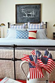 A Patriotic Favorite Room Blue Bedroom Decor Patriotic Bedroom Savvy Southern Style