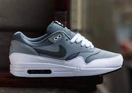 Levi's leather style brown jacket with pull out hoodie cool distressed look rare. Nike Air Max 1 Leather Cool Grey Wolf Grey Sneakernews Com