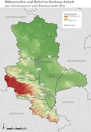 Bundesland in der mitte von deutschland. Bild 3 Links Untersuchte Strassen In Sachsen Anhalt Rechts Karte Der Download Scientific Diagram