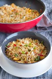 Egg Fried Rice Indian Style Video Nish Kitchen In 2020 Indian Rice Recipes Indian Food Recipes Fried Rice