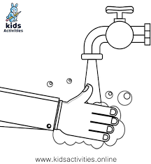 We've come to know this today as common knowledge. Hand Washing Coloring Pages For Preschoolers 116 Fine Coloring Valid