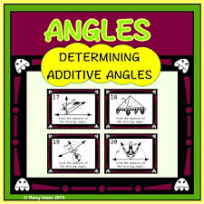 Adjacent Angles Task Cards Task Cards Math Materials Task Cards Free