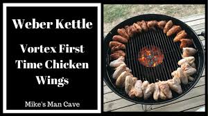 How to cook chicken wings on the weber kettle! Weber Vortex Crispy Chicken Wings Using The Weber Kettle Bbq Youtube