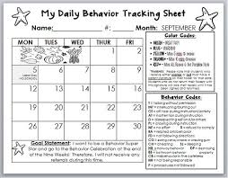 behavior calendar template i am going to tweak this to fit