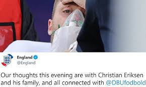Eriksen's status is unknown at this time, and it's unfair to speculate given the severity of the incident. Fight For Your Life Didier Drogba Among Stars Wishing Christian Eriksen Well Daily Mail Online