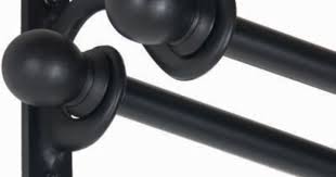 Kenney 28 48 Inch Double Bracket Decorative Curtain Rod Set Meijer Decorative Curtain Rods Curtain Rods Double Rod Curtains