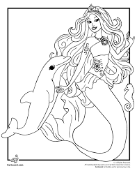 Don't be too surprised if you also hear her humming her favorite songs from the movie, they sure are difficult to get. Barbie Coloring Pages Barbie Coloring Pages Barbie Coloring Dolphin Coloring Pages