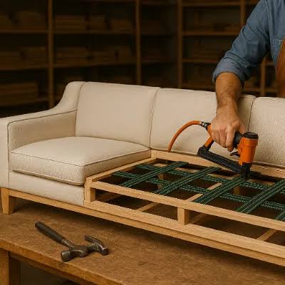 Sofa Repair project by Azhar Sofa Repairing Centre