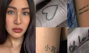 She is hailed as the book queen of philippine movies. Nadine Lustre 10 Tattoos Their Meanings Photos