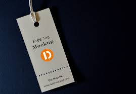 Download Free Tag Mock Up Psd File 2021 Daily Mockup
