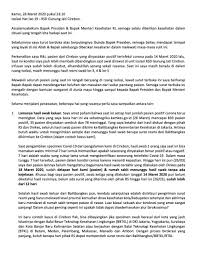 Suatu dinas kesehatan harus memberikan secara langsung pengumuman mengenai apa yang ingin ia beritahukan kepada masyarakat. Contoh Surat Resmi Hasil Swab Test Contoh Lif Co Id