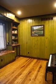 Painting wood paneling is an easy and cost effective way to update a room with wood paneling. How To Make Wood Paneling Look More Modern Northern Log